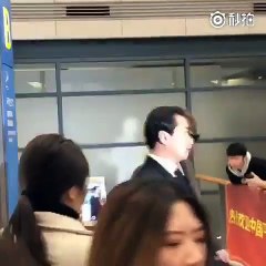 JANG KEUN SUK AT GUANGZHOU AIRPORT ARRİVAL TO INCHEON AIRPORT KOREA 09.01.2017