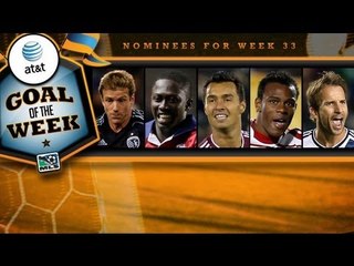 AT&T Goal of the Week Nominees: Week 33