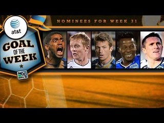 AT&T Goal of the Week Nominees: Week 31