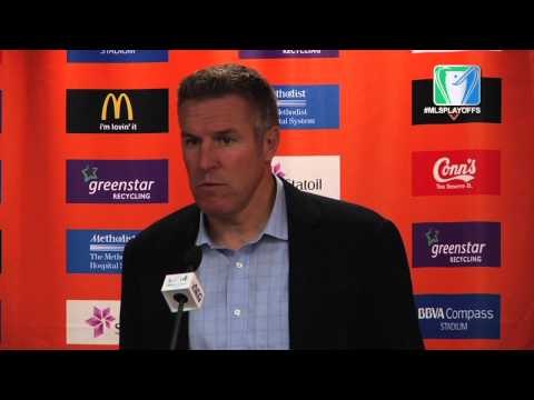 Sporting KC's Vermes down, not out at halftime of playoff series