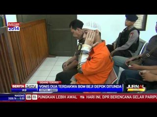 Vonis Dua Tersangka Bom Beji Depok Ditunda
