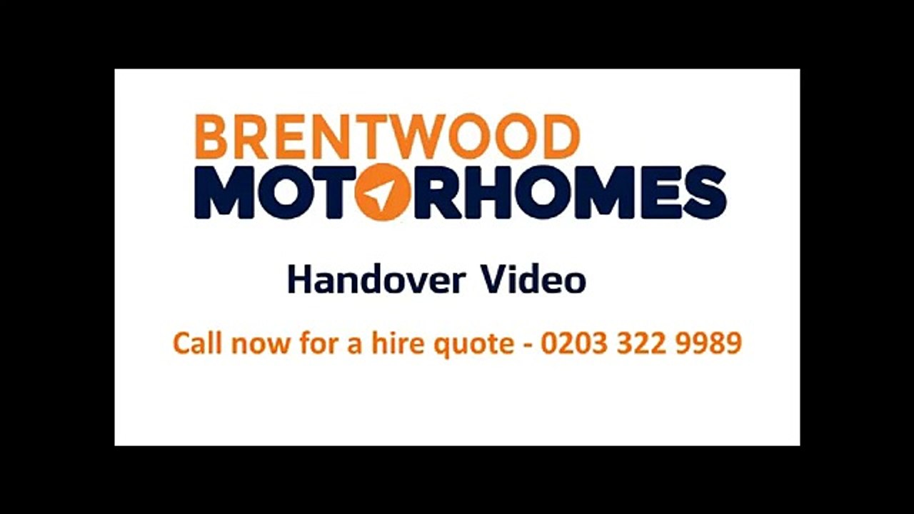 Motorhome hire and campervan rental Brentwood - Call 0203 32