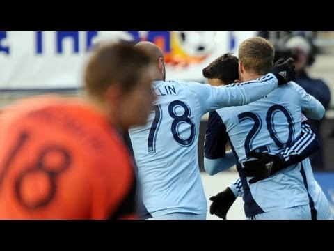 GOAL: Rosell heads in Zusi's free kick | Philadelphia Union vs Sporting KC