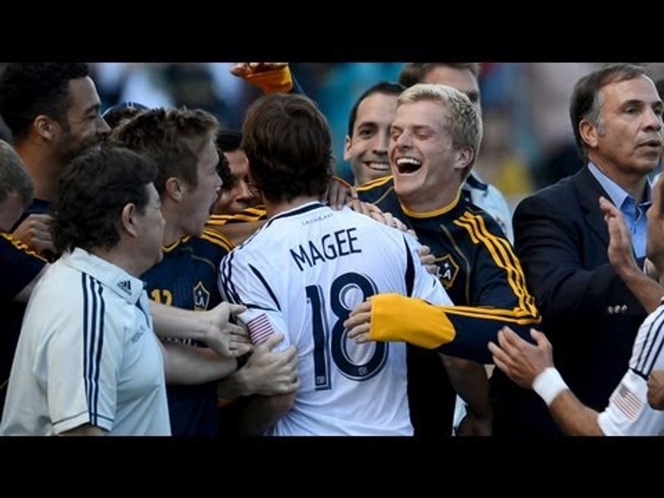GOAL: Magee gets the Hat Trick | LA Galaxy vs Chicago Fire