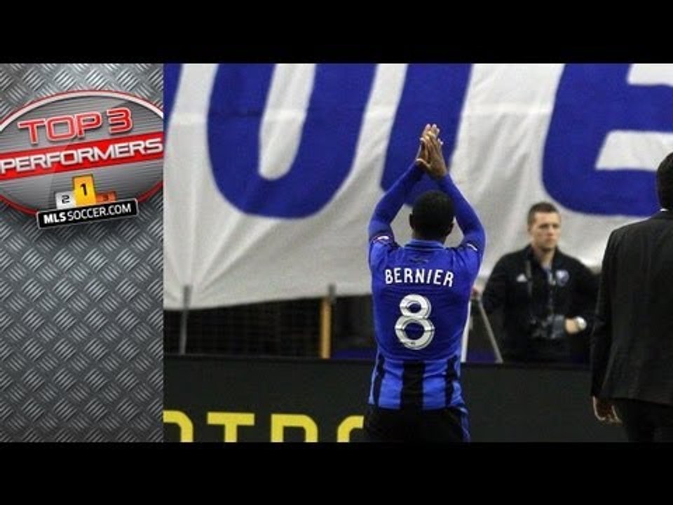 Top 3 Performers: Week 3 - Patrice Bernier, Jack McInerney, Bill Hamid