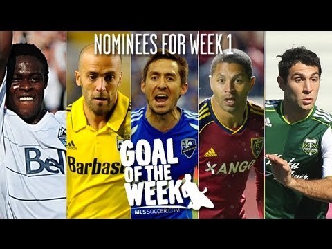 Goal of the Week Nominees: Week 1
