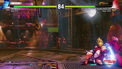 SFV - Justin Wong (Cammy) vs The Dan Aykroyd (Urien)