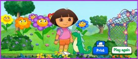 Cartoon game. Dora the Explorer - EXPLORING ISAS GARDEN. Full Episodes in English new