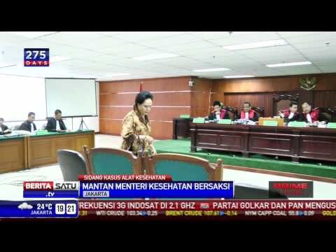Mantan Menteri Kesehatan Bersaksi Terkait Kasus Korupsi Pengadaan Alat Kesehatan