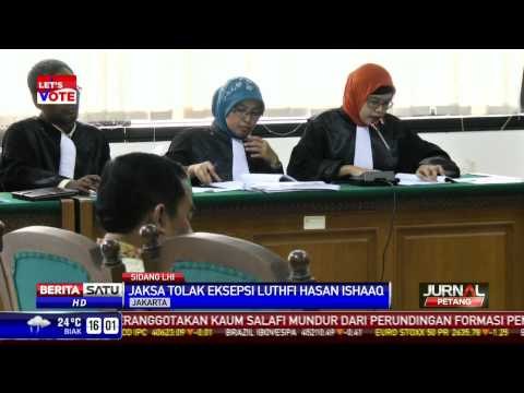 Jaksa Tolak Eksepsi Luthfi Hasan Ishaaq