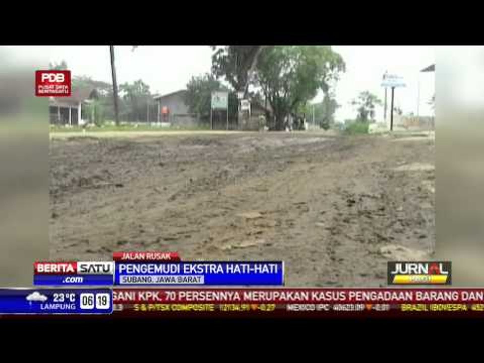 Sejumlah Jalan Alternatif Rusak Parah, Pengemudi Ekstra Hati-Hati