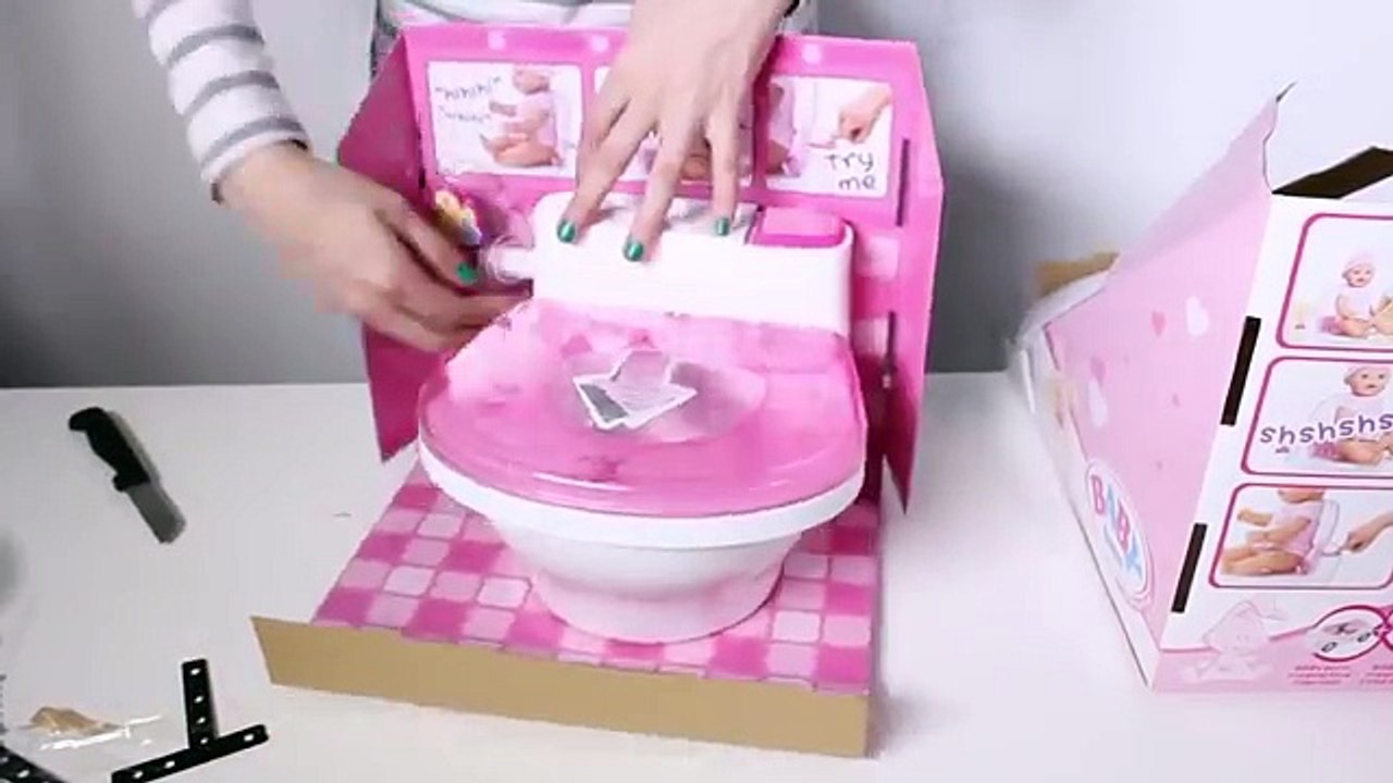 Baby Doll Magic Potty Training Poops & Pees Nenuco Baby Girl Diaper Potty Time Toy Toilet Toy Videos