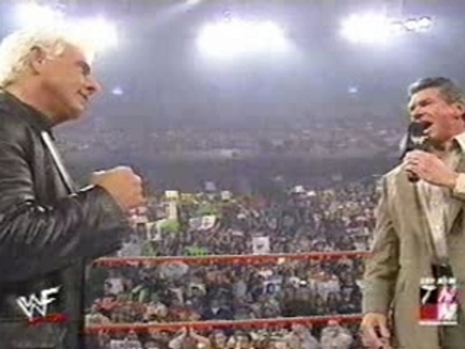 Wwf - Raw 2002 - Vince Mcmahon Welcomed Nwo