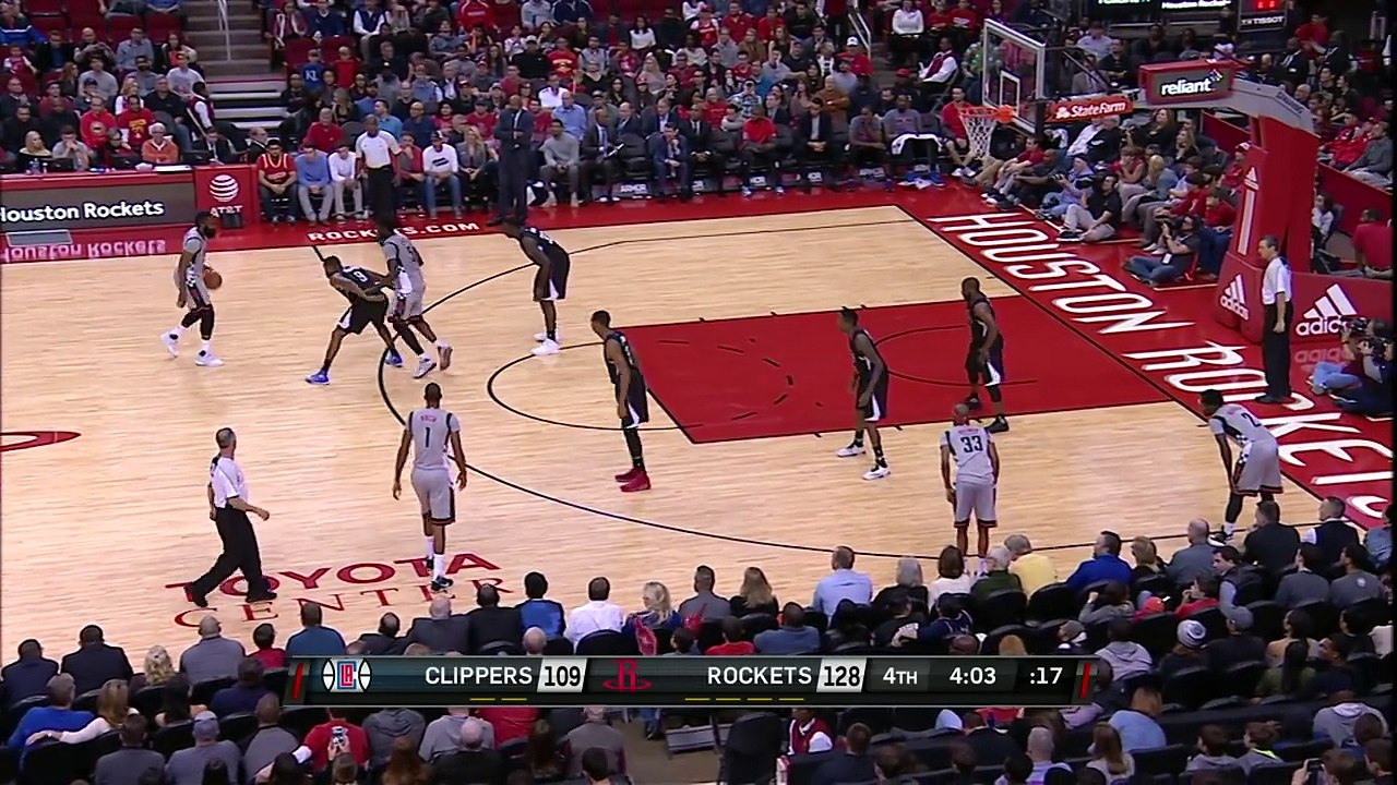 James Harden FANCY Between-the-Legs Pass for Montrezl Harrell Dunk _ 12.30.16-YgM2U77nx4E