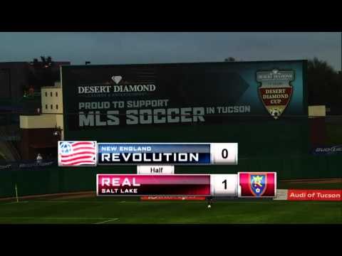 Desert Diamond Cup: Real Salt Lake vs New England Revolution - LIVE