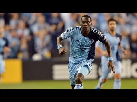 GOAL: CJ Sapong smooth volley for 4-0 | Sporting KC vs Chivas USA