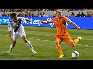 GOAL: Andrew Driver strikes low from distance | LA Galaxy vs Houston Dynamo