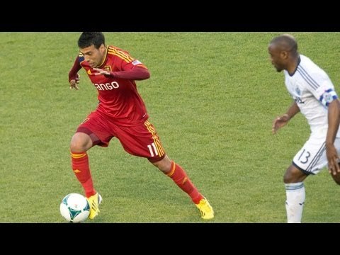 GOAL: Javier Morales finishes Joao Plata cross | Real Salt Lake vs Vancouver Whitecaps