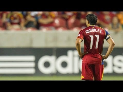 GOAL: Javier Morales heads in cross from Saborio | Real Salt Lake vs Chivas USA