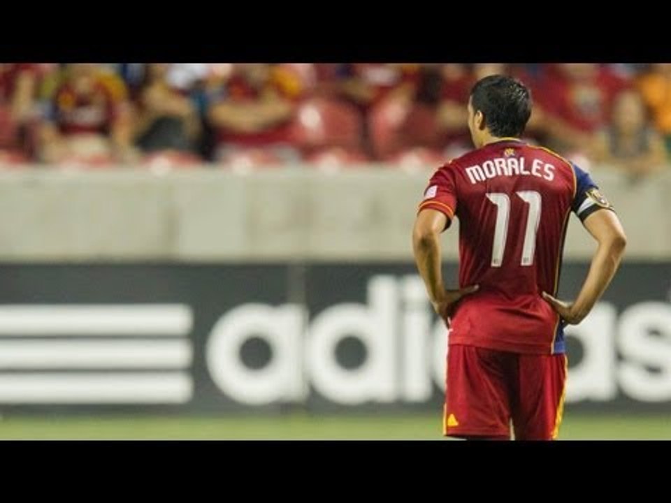 GOAL: Javier Morales heads in cross from Saborio | Real Salt Lake vs Chivas USA
