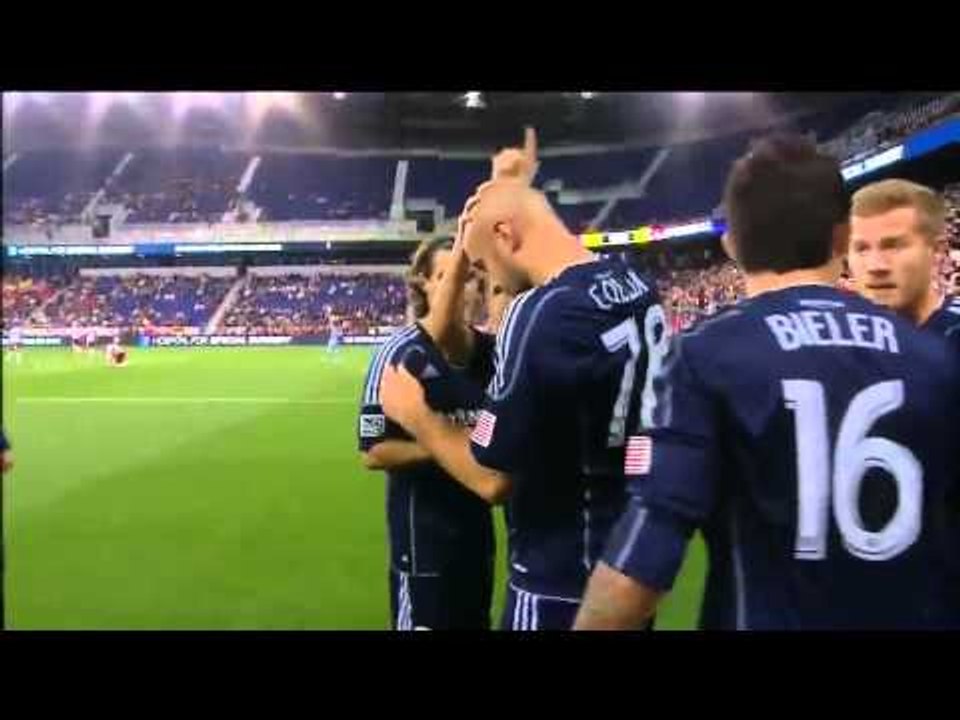 GOAL: Collin beats Olave to Zusi corner kick | New York Red Bulls vs Sporting KC