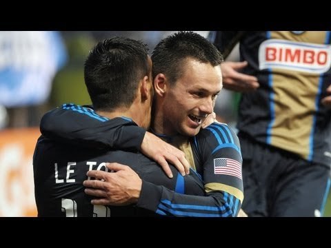 GOAL: Jack McInerney beats the offside trap | Columbus Crew vs Philadelphia Union