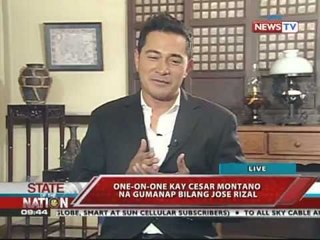 SONA - Paano naimpluwensyahan ni Jose Rizal si Cesar Montano? 061711
