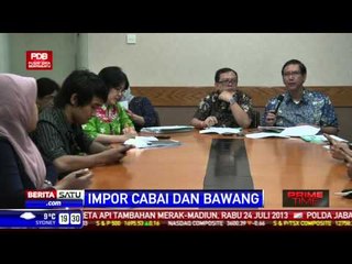 Kementerian Perdagangan Bakal Impor Cabai dan Bawang