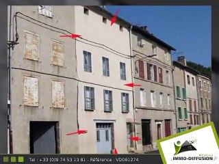 Maison A vendre Pradelles 120m2 - 36 000 Euros