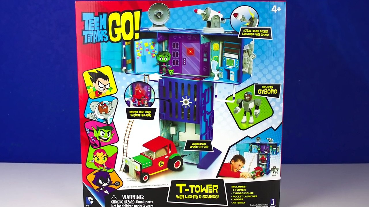 Teen Titans Go! T-TOWER Toy!