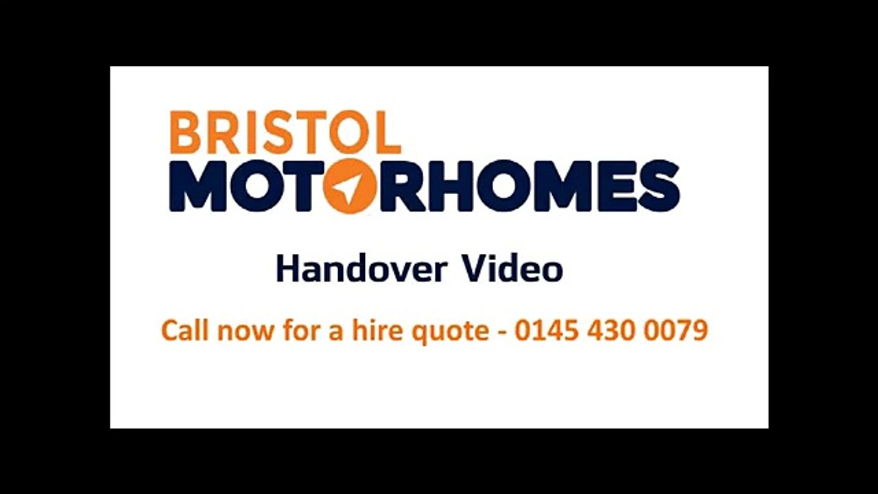 Motorhome hire and campervan rental Bristol - Call 0145 430 0079