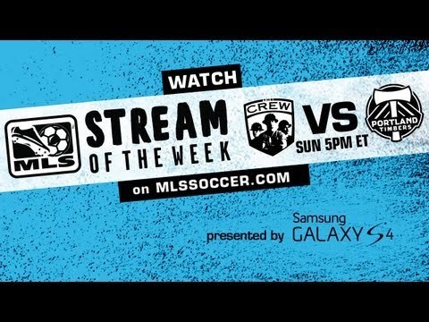 FREE LIVE Stream of the Week: Columbus Crew vs Portland Timbers promo