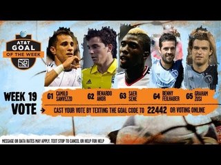 AT&T Goal of the Week Nominees: Week 19