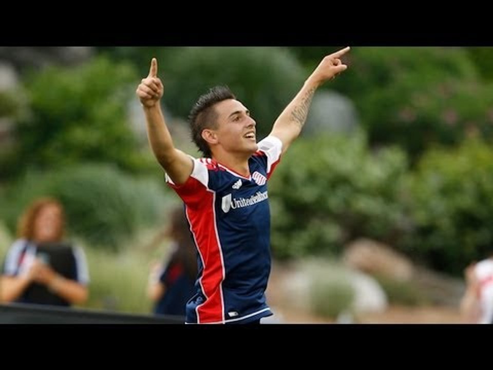 GOAL: Fagundez finishes 1-2 with Rowe | NE Revolution vs LA Galaxy