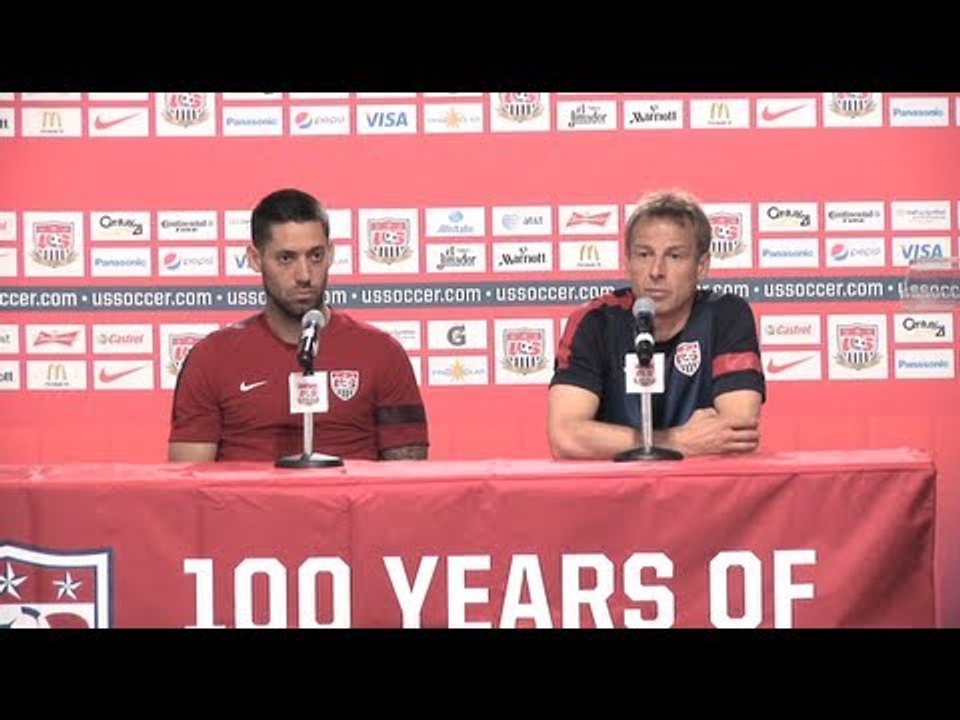 USMNT Pre-Game Press Conference