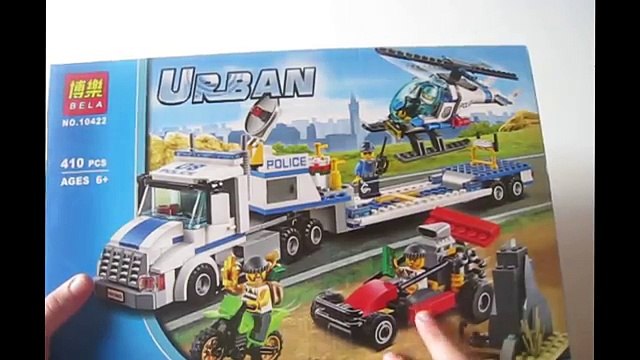 Лего Урбан Полиция. Обзор Лего Грузовик, вертолёт, мотоцикл, золото. Sklad.