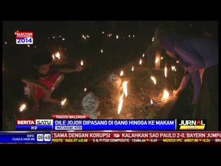 Sambut Lailatul Qadar, Warga Lombok Nyalakan Dile Jojor