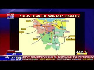 Dua Ruas Tol Dalam Kota Jakarta Dibangun 2014