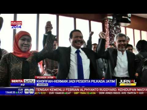 Khofifah-Herman Dapat Nomor Urut 4 di Pilkada Jatim
