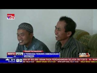 Dua Terduga Teroris Tulungagung Dibebaskan