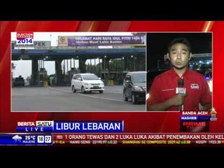 LIVE - 6 hari sebelum lebaran kondisi lalu lintas Tol Cikampek