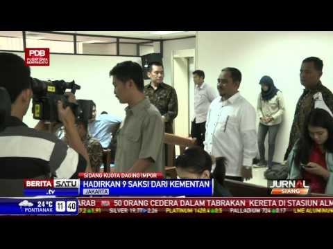 Sidang Korupsi Kuota Impor Daging Sapi Hadirkan 9 Saksi
