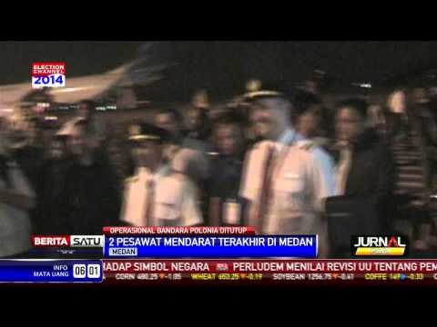 2 Pesawat Mendarat Terakhir di Medan