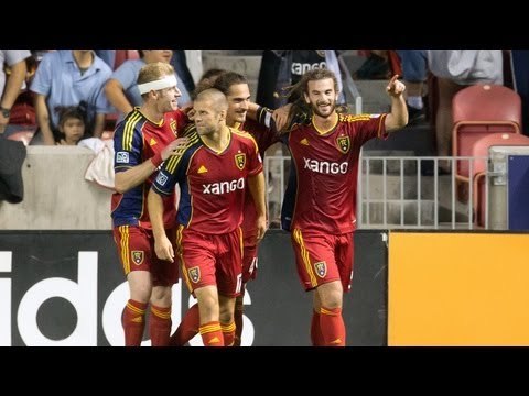 GOAL: Beckerman calm and collected finishes inside the box | Real Salt Lake vs Columbus Crew
