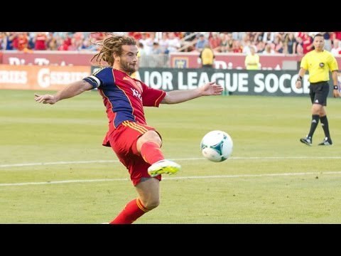 GOAL: Kyle Beckerman finishes the free kick in the box | Real Salt Lake vs Columbus Crew