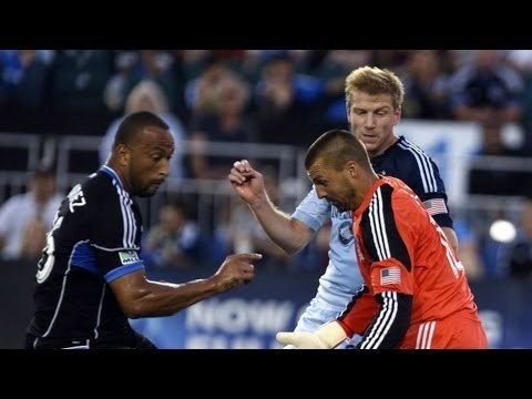 HIGHLIGHTS: SJ Earthquakes vs. Sporting KC | August 18th, 2013