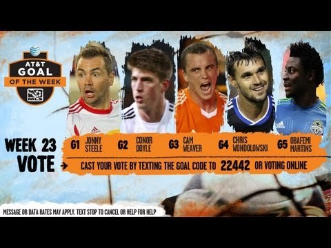 AT&T Goal of the Week Nominees: Week 23