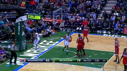 Giannis Antetokounmpo Dunk Over Morris Plus The Foul!     12.23.16-k-rjLJ9CB8Y