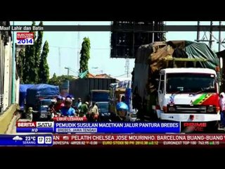 Pemudik Susulan Memadati Pantura Brebes