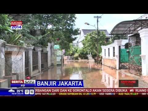 Banjir di Kompleks IKPN Bintaro Berangsur Surut
